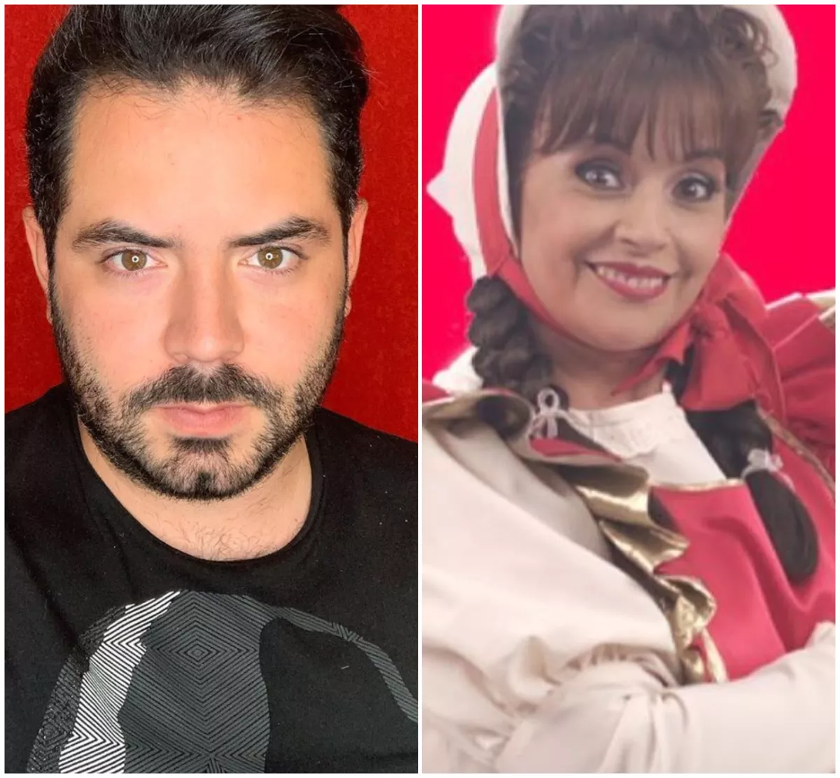 José Eduardo Derbez y Alma Gómez Fuentes.