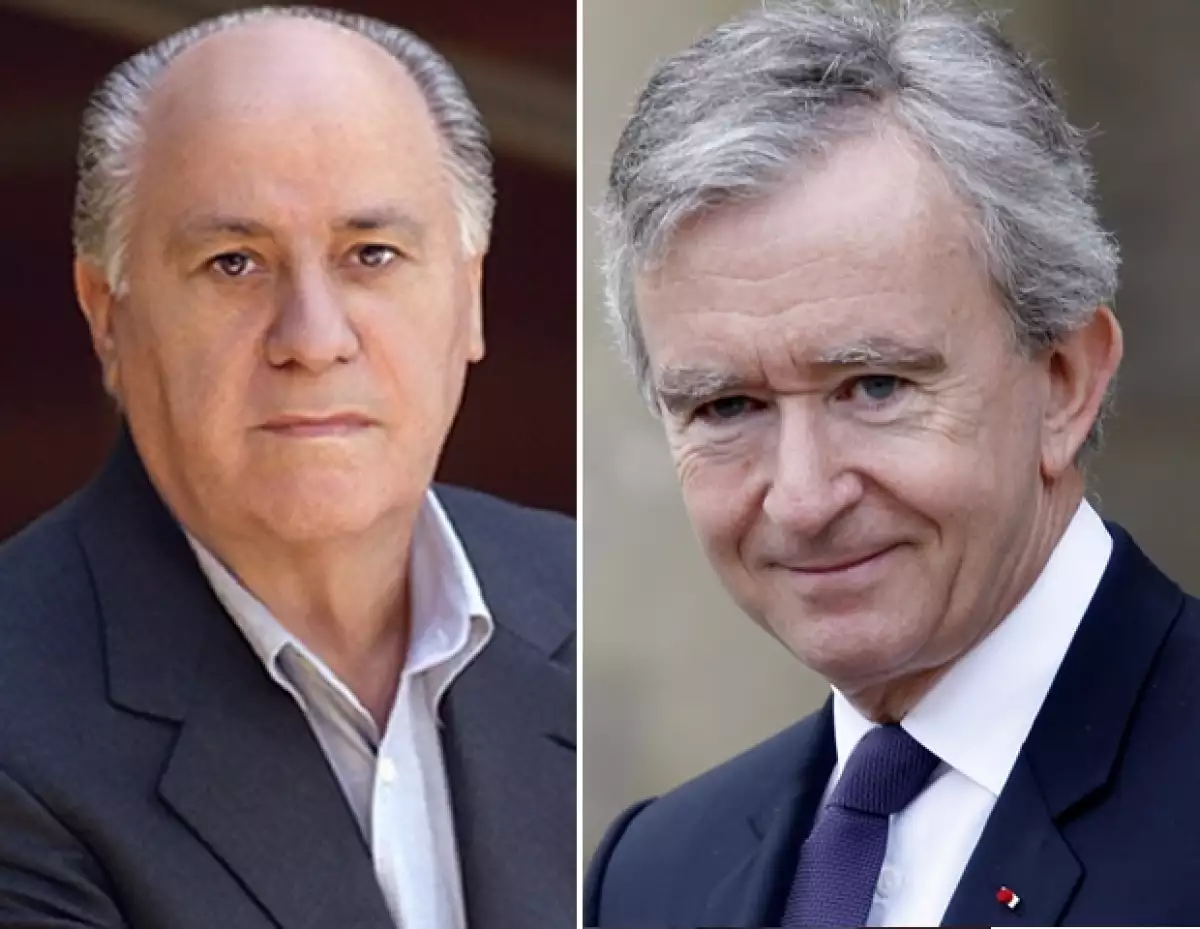 El empresario español ha sido el millonario que más ha aumentado su fortuna en el último año mientras que Bernard Arnault dueño LVMH descendió seis puestos.
