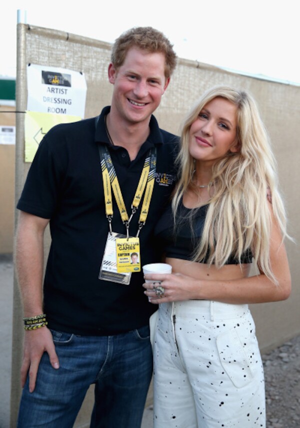 Ellie Goulding y el príncipe Harry