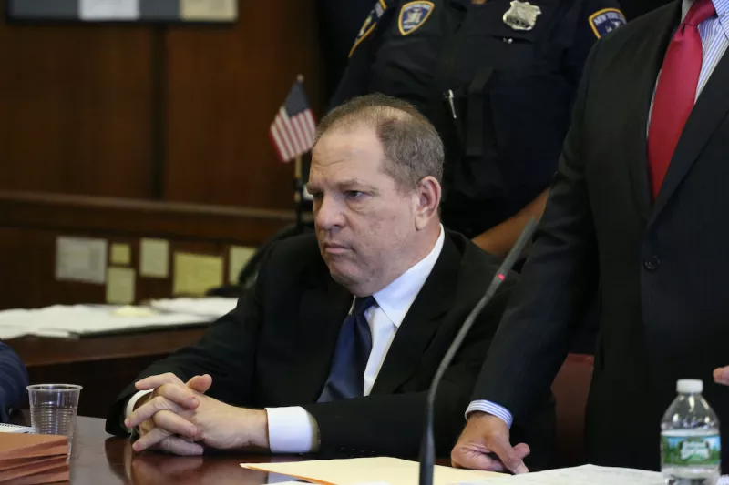 Harvey Weinstein Returns To Court On Three New Felony Sex Crimes