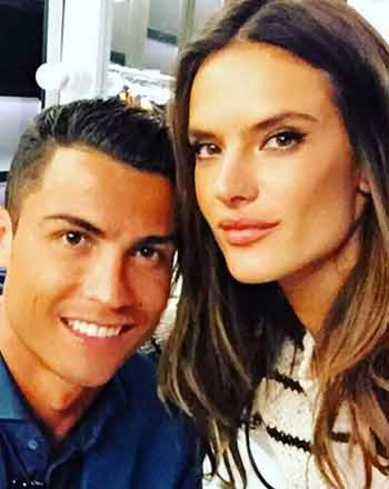 Cristiano y Alessandra