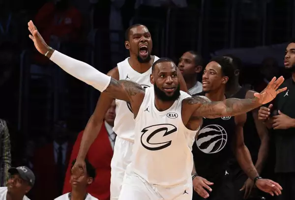 Kevin Durant y LeBron James