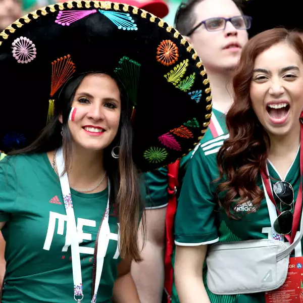 Mexicanos en el Mundial de Rusia2018.