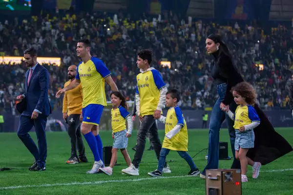 Cristiano Ronaldo, Georgina Rodríguez y su familia