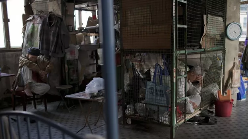 hong kong casas ataúd