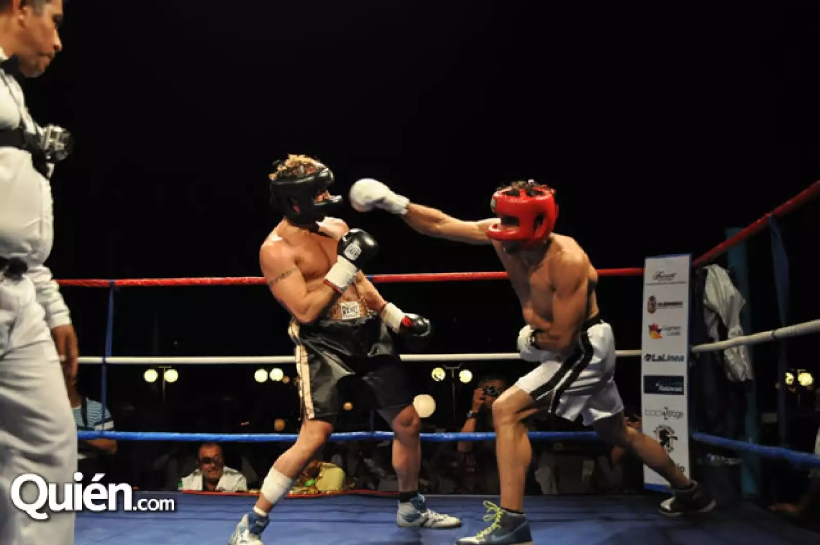 Pelea de box entre Gabriel Soto vs Marcus Ornellas y Miguel Torruco vs Antonio de la Vega