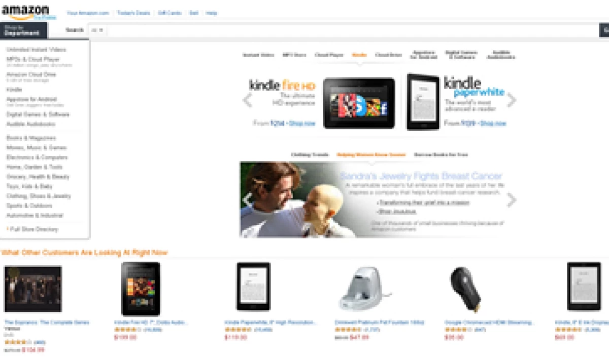 No estaba claro qué generó la inusual interrupción. (Foto: Tomada de amazon.com)