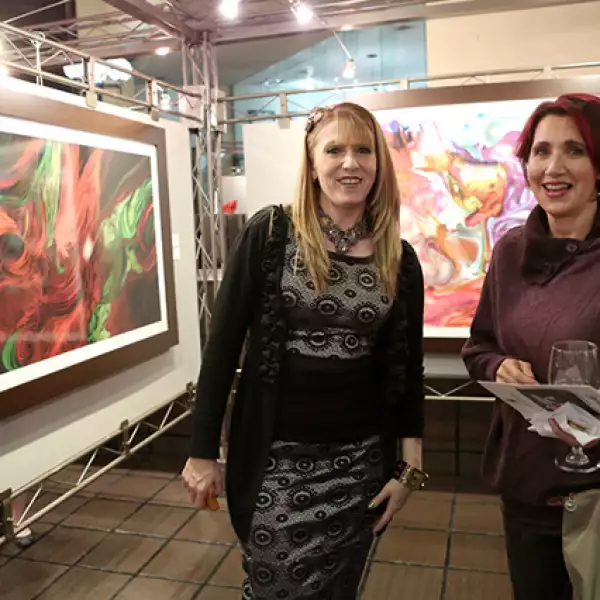 Geraldin Lichtenstein y Patricia Fuentes