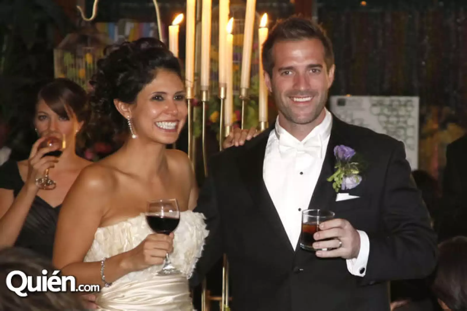 Paola Casale y Luke Middleton