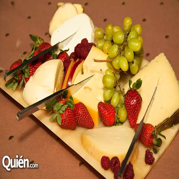 Quesos con fruta