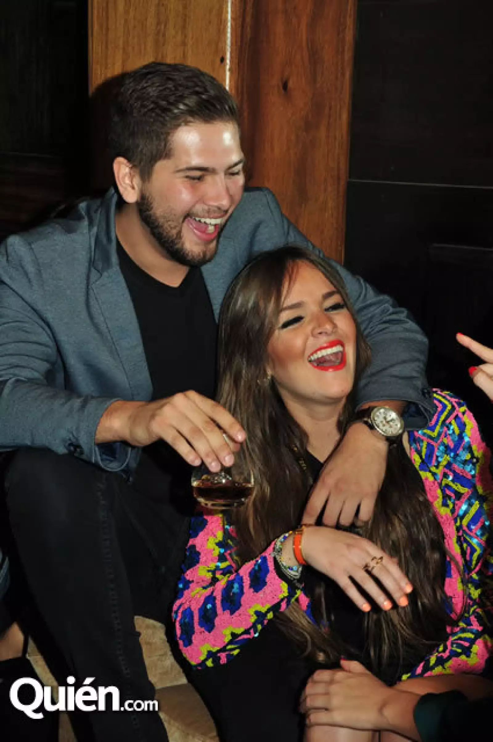 Ricardo Fernández y Giselle Tirado