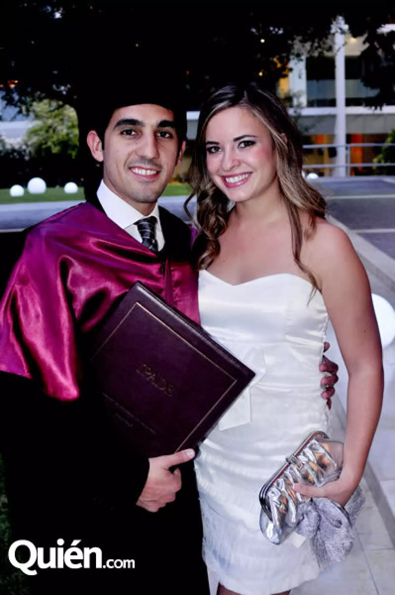 Jorge Cuellar y Lucía Saenz