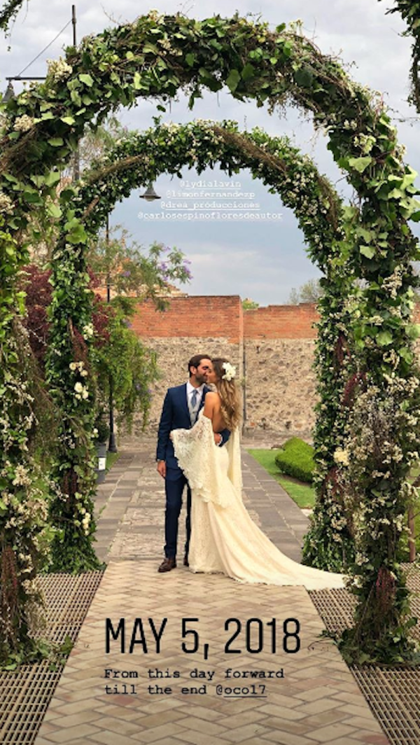 Ana Girault y Omar Cohen boda