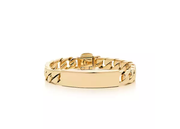 Bracelet in 18k gold. Size medium, 7- long.