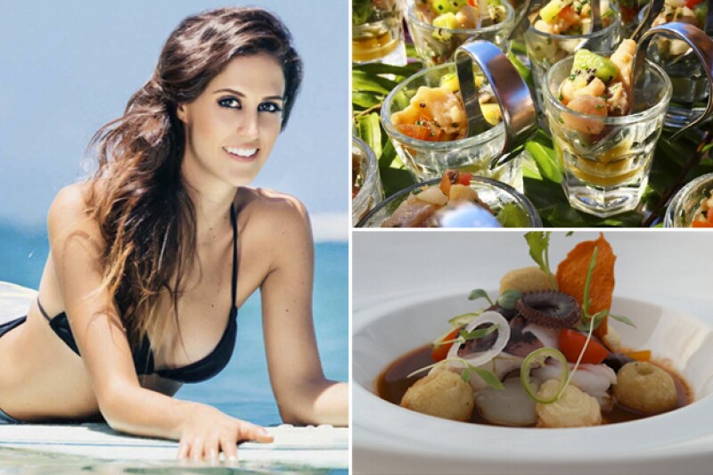 Alejandra Begún y el resto de las niñas guapas recordaron lo deliciosa que estuvo la comida durante el viaje.