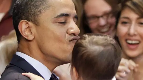 Barack Obama durante su campaña para la presidencia de los Estados Unidos, en abril del año pasado.