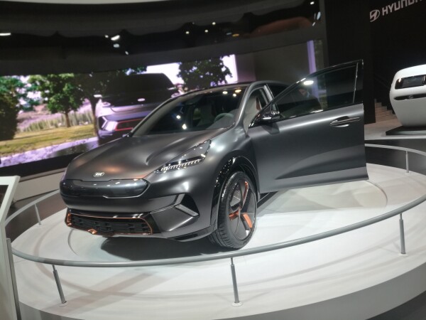 Kia durante el CES 2018