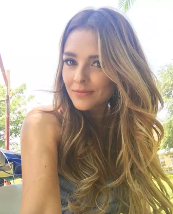 La actriz fue cuestionada sobre la nueva relación de su ex y expresó que le encanta que la gente sea feliz.