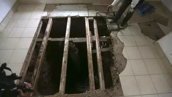 Túneles para el transporte de droga