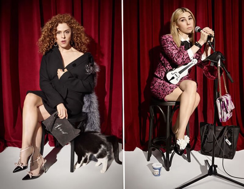 Bernaddette Petera y Zosia Mamet sacaron a su diva interna en la nueva campaña de Kate Spade.