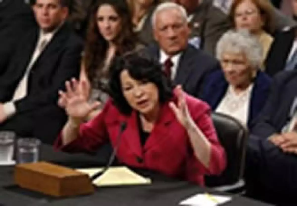 Sonia Sotomayor se podría convertirse en la primera jueza hispana en el más alto tribunal de EU. (Foto: Reuters)