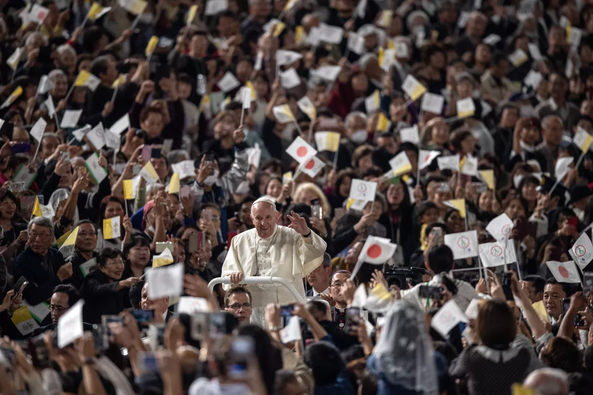 Pope Francis Visits Japan