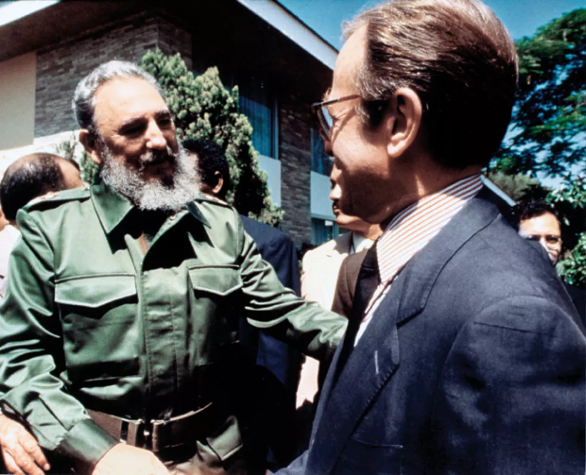 Durante su trayuectoria periodística entrevistó a grandes personalidades, una de sus más recordadas entrevistas fue la que le hizo a Fidel Castro.