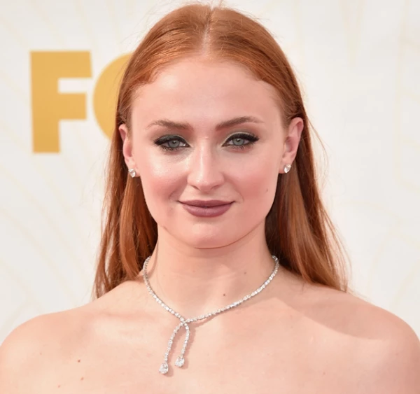 The beautiful Sophie Turner is Sansa Stark.