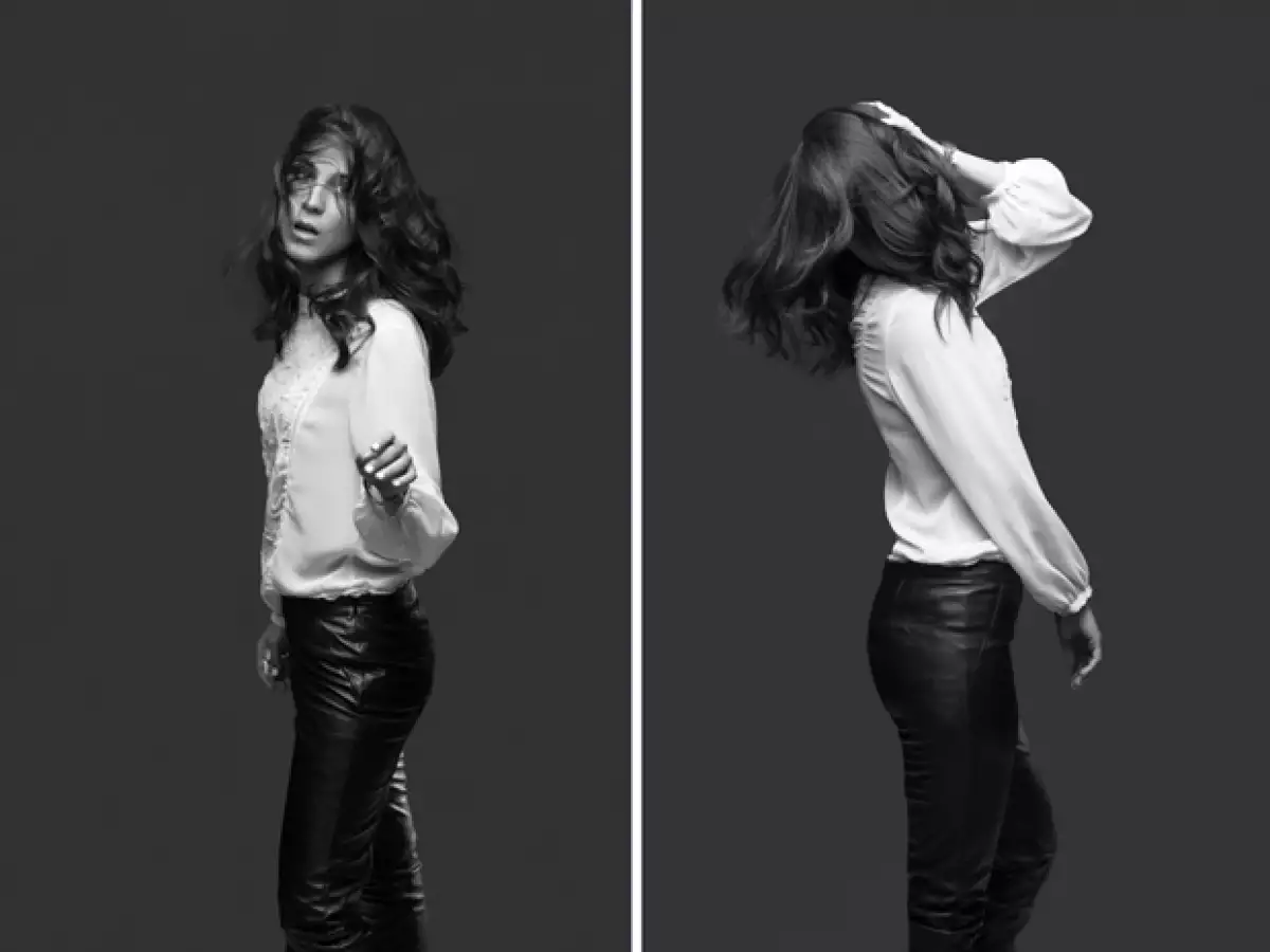 Cassandra Ciangherotti posó en el estudio de Grupo Expansión para Quién.com. Maquillaje por Alfonso Durán para Revlon Professional. Peinado por Ariel Farfan para Revlon Professional. Uñas Jessica Nails tono Sharktooth de la colección Coral Symphony.