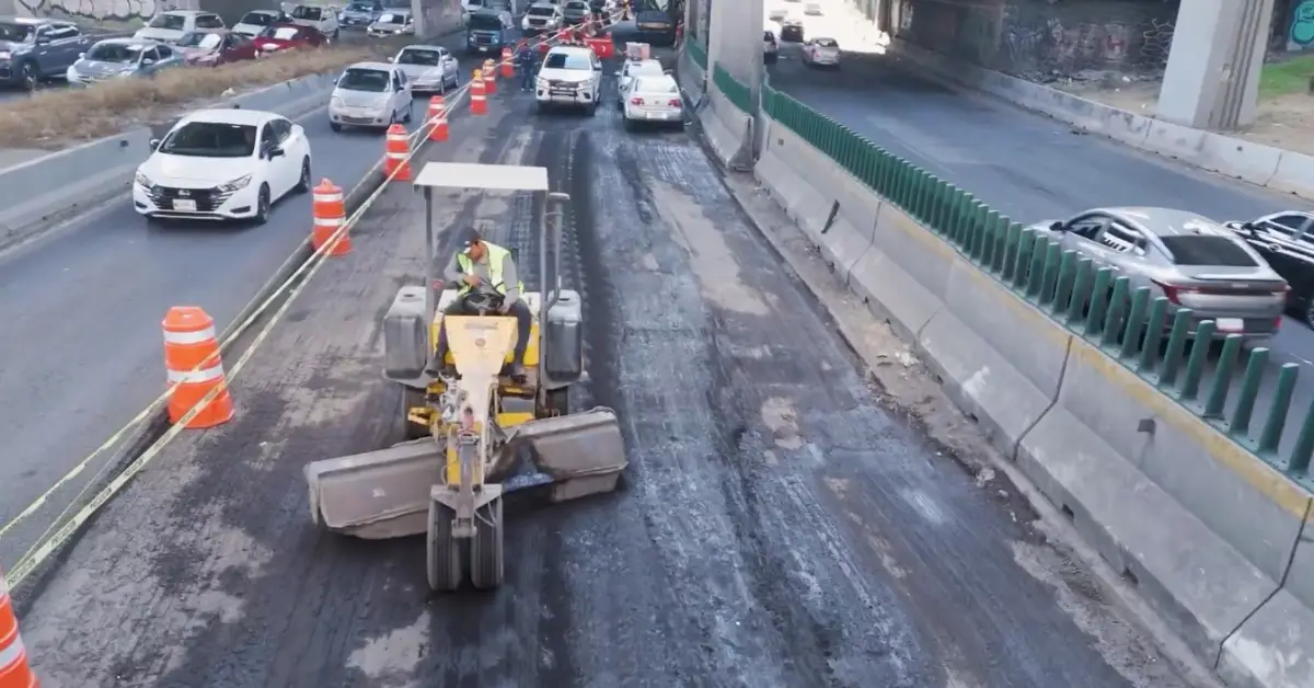 Obras en Periférico Norte llevan 90% de avance, aunque todavía hay cierres en la vialidad 