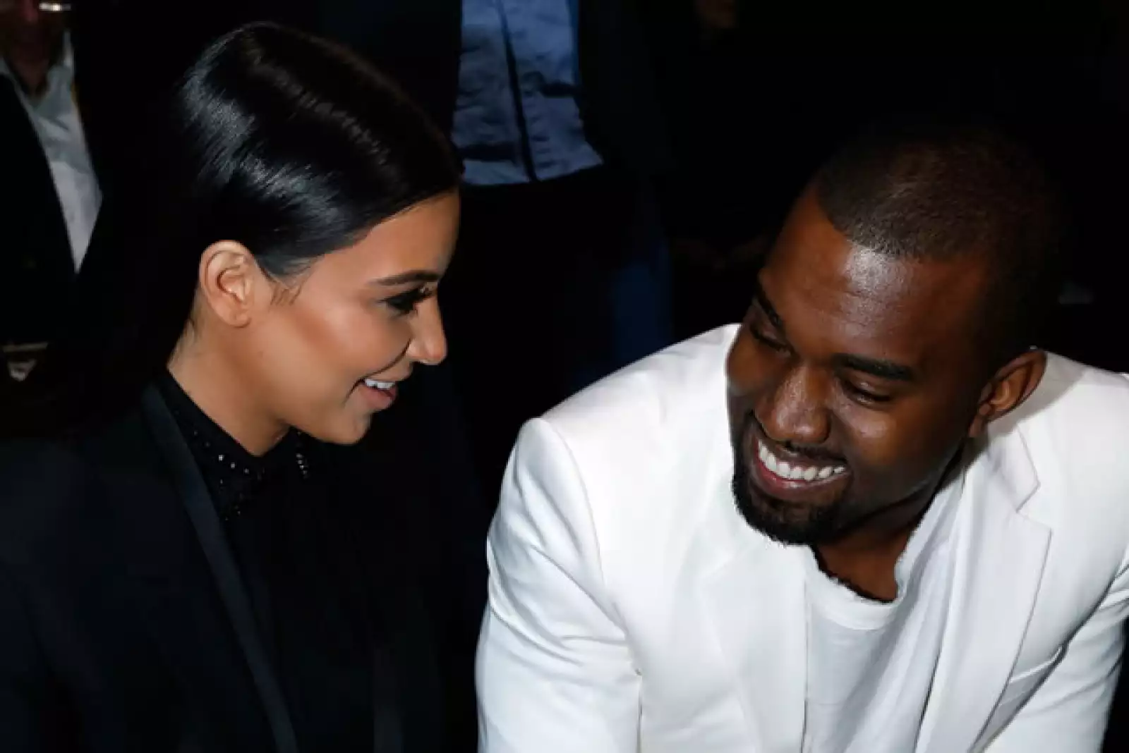 Kim Kardashian y Kanye West.