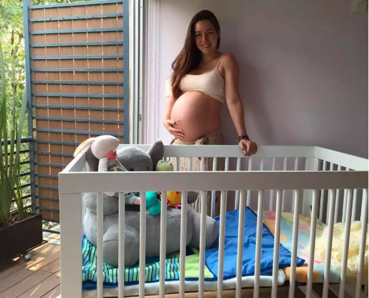 Esta fue la última foto que Ariadne había compartido antes de ser mamá.