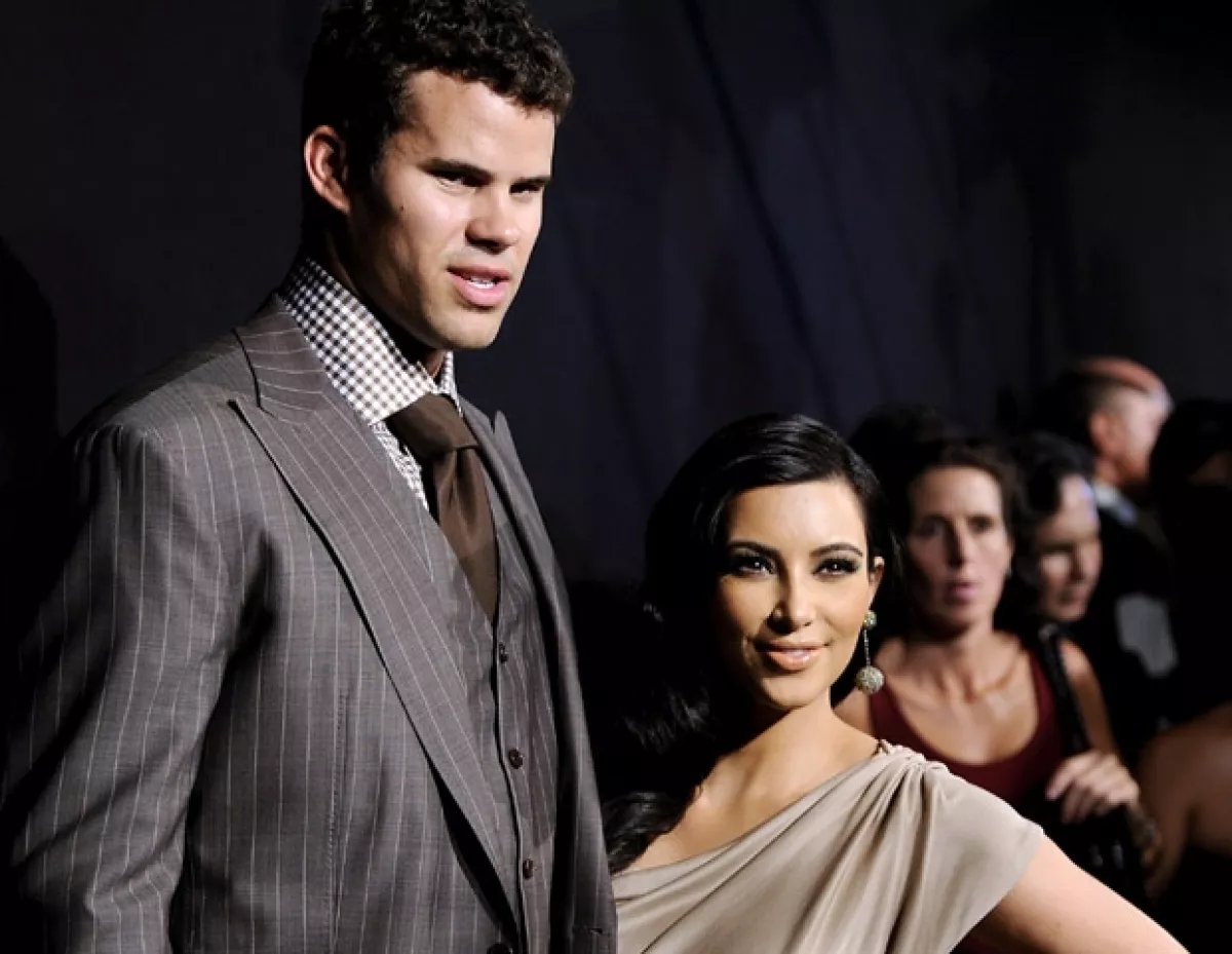 Kim Kardashian duró casada 72 días con Kris Humphries, lo cual fue el mayor escándalo de la socialité.