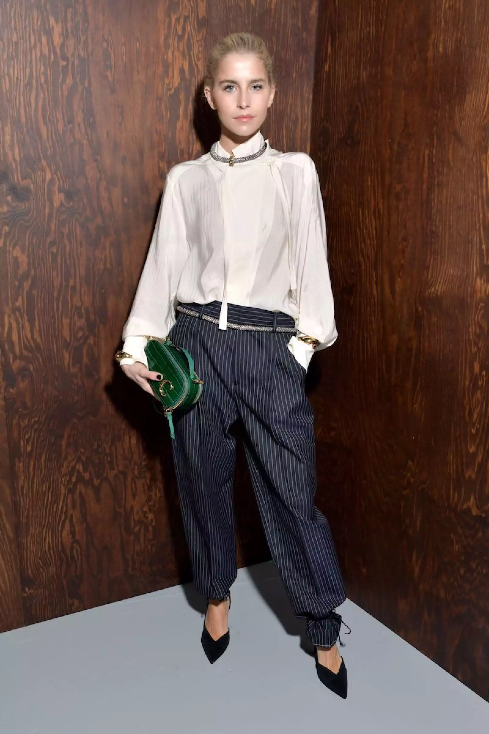 Chloe show, Front Row, Fall Winter 2020, Paris Fashion Week, France - 27 Feb 2020