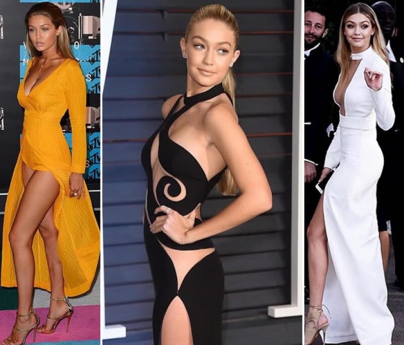 Los looks de Gigi en la red carpet