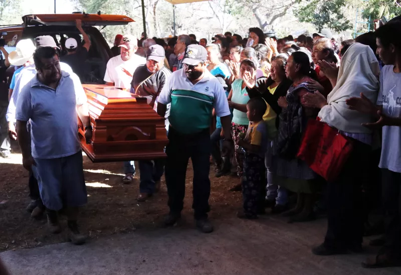 Samir Flores funeral 