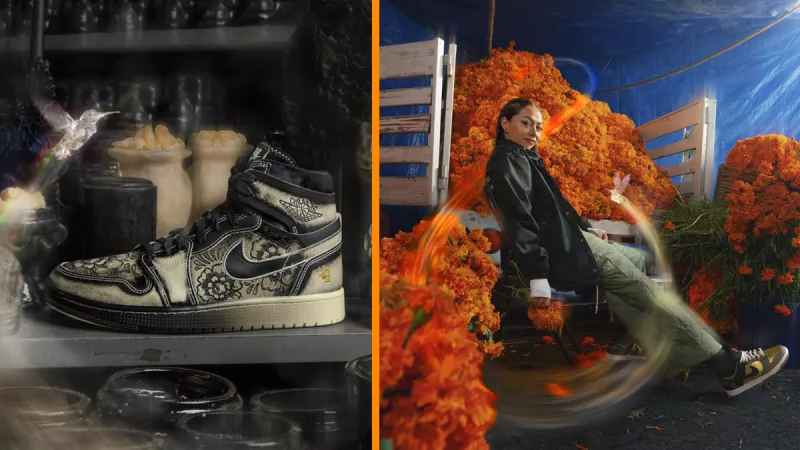 La nueva colección de Día de Muertos de Nike está protagonizada por colibríes 