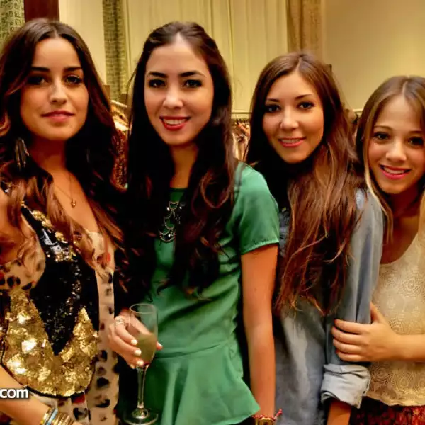 Steffana Guzmán, Andrea Verde, Marcela de la Peña y Sofía Sauza
