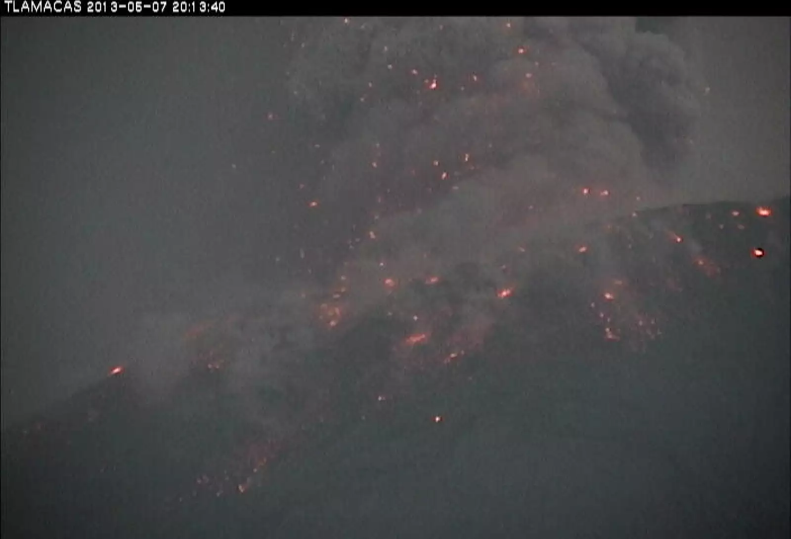 popocatepetl, explosiones 