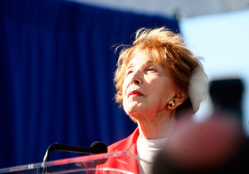 La esposa del expresidente Ronald Reagan fue una férrea portavoz de la campaña antidrogas en los años 1980; Nancy tenía 94 años de edad al momento de morir.