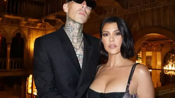 Kourtney Kardashian y Travis Barker.