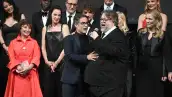 Guillermo del Toro y Gael García Bernal se avientan palomazo en el Festival de Cannes