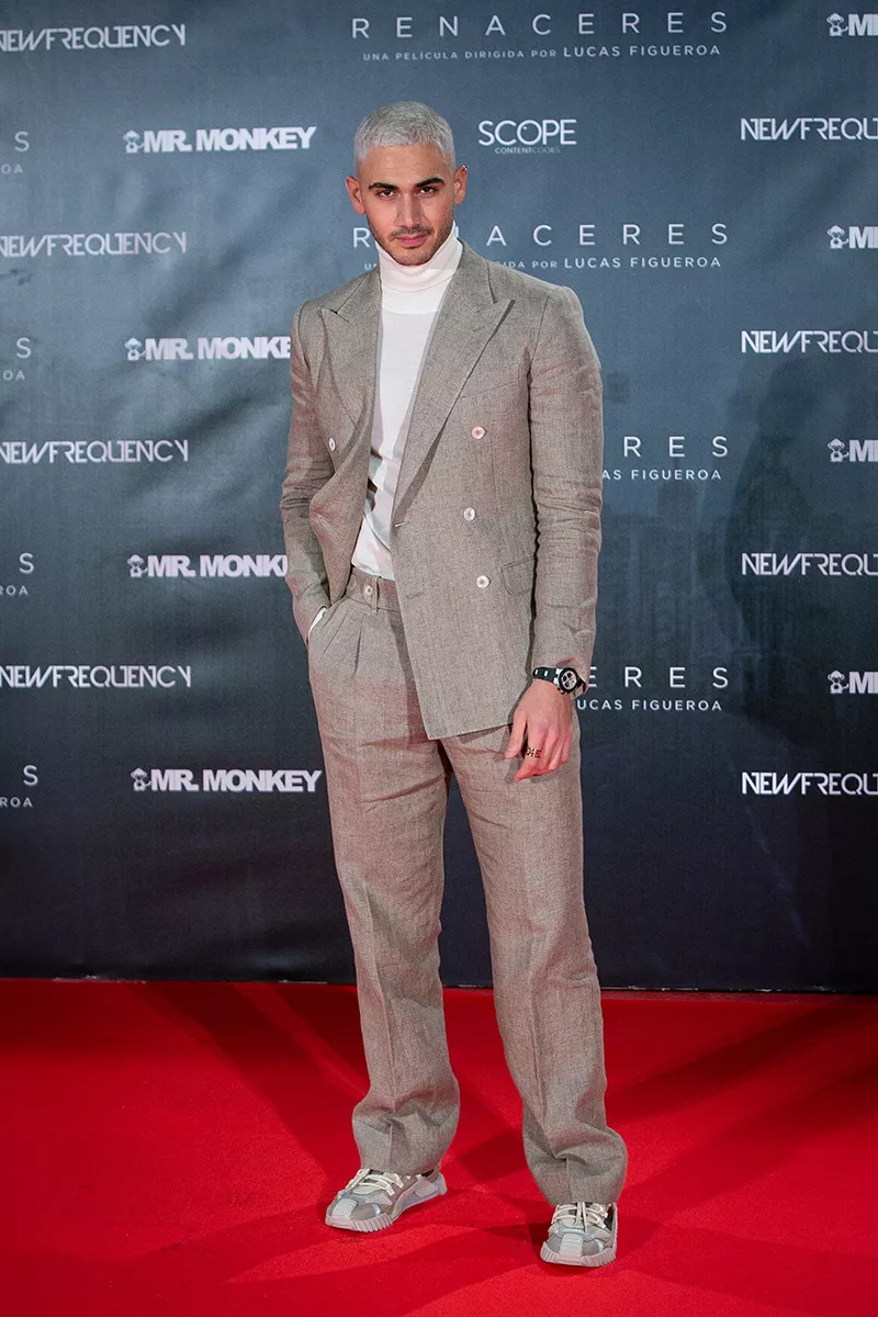 Foto: GettyImages, Alejandro Speitzer en Dolce & Gabbana