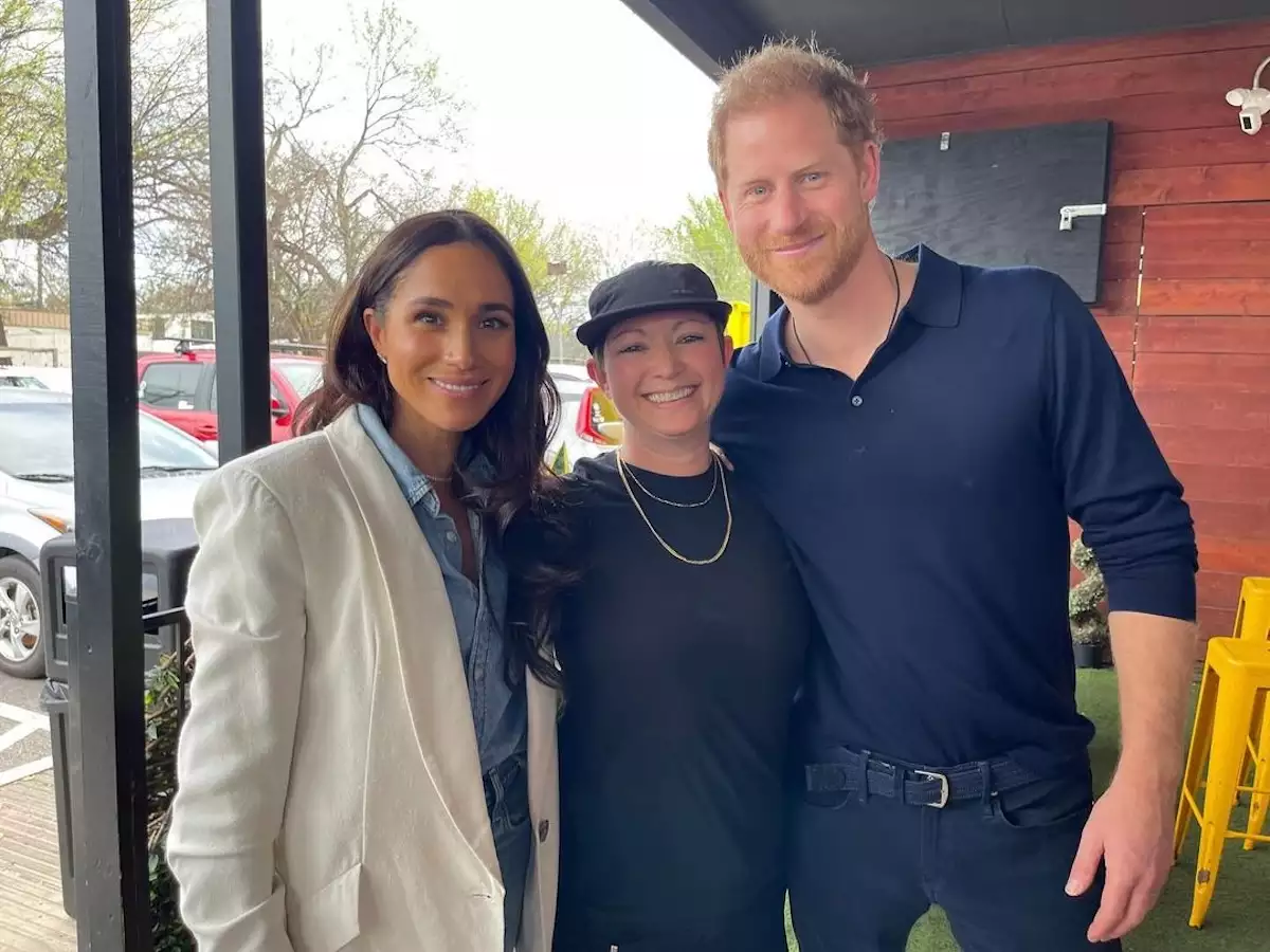 El príncipe Harry y Meghan Markle visitan un barbecue en Austin, Texas