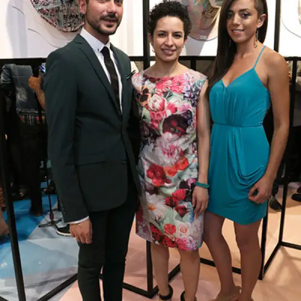 Raymundo Botello, Melissa Falcón y Saraí Noguez