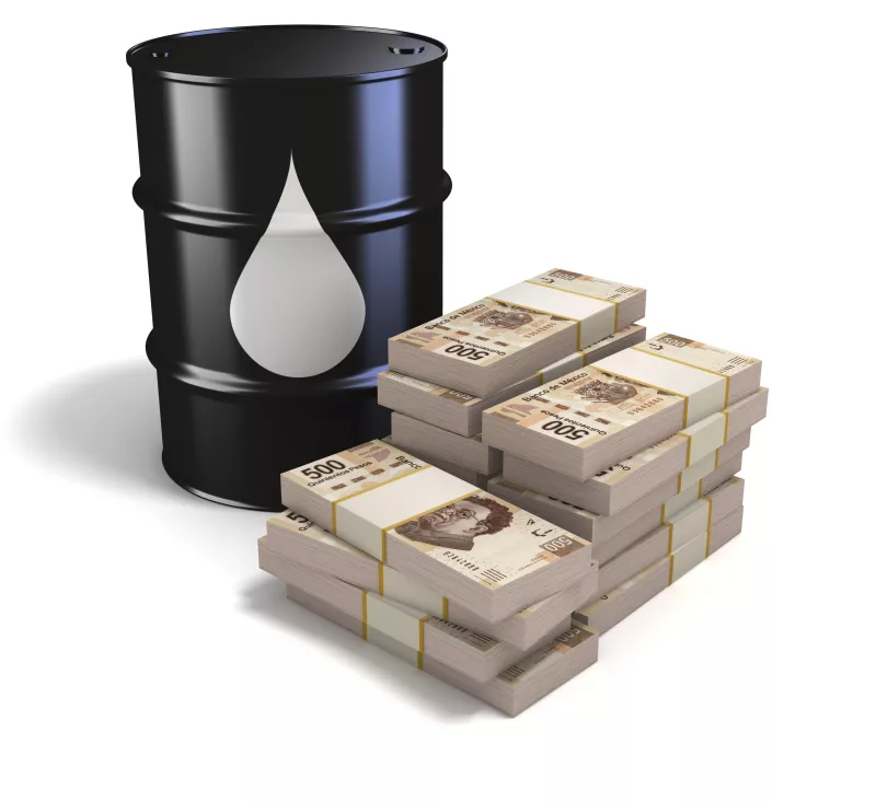 Baja adicción petrolera