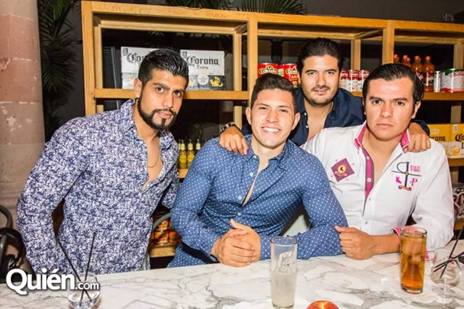 Iván Saucedo,Álan Barba,Martín Mar y David Badillo