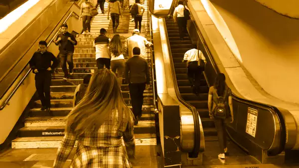 Escaleras del Metro
