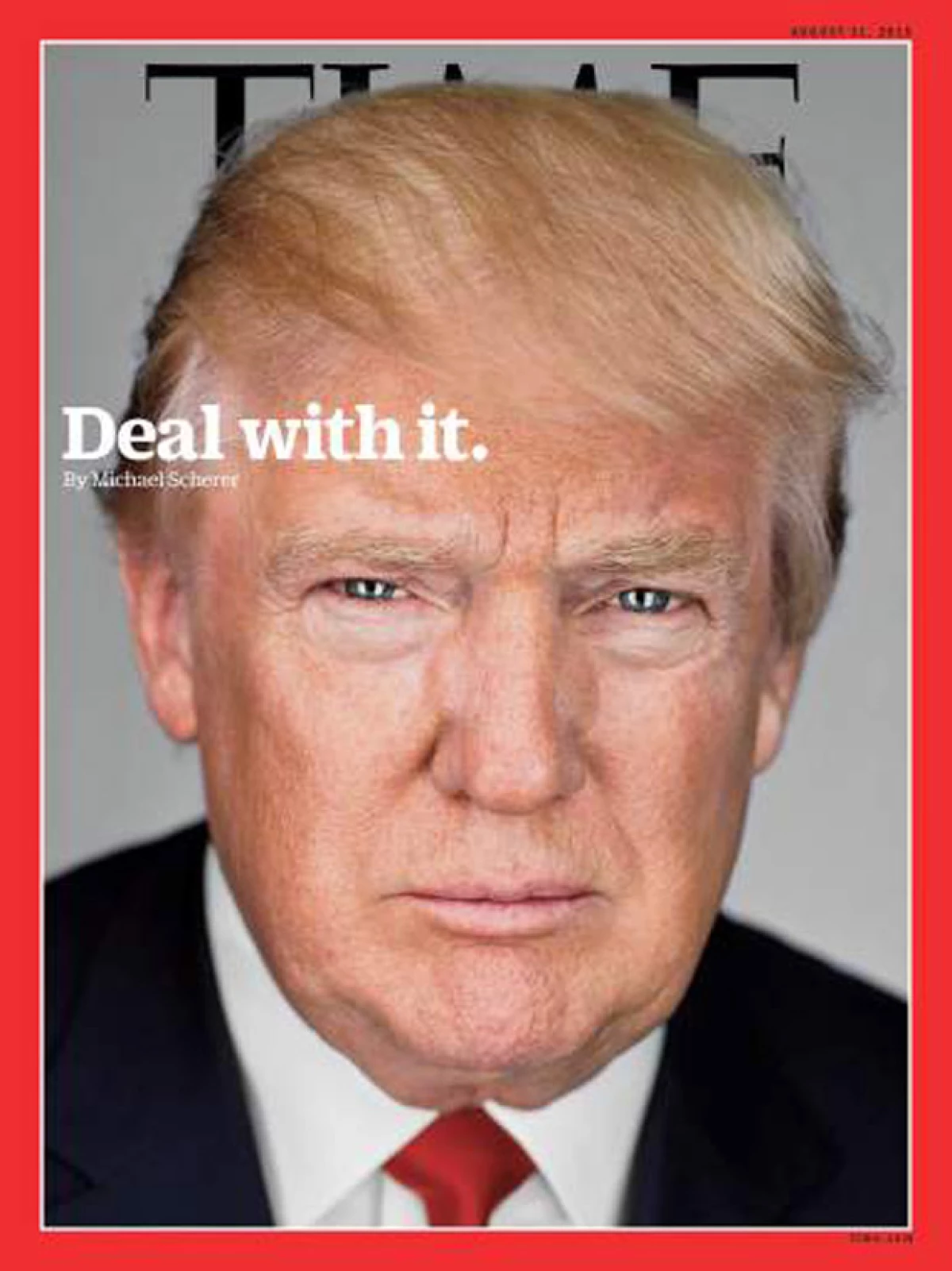 El candidato a la presidencia de EU es la nueva portada de la revista TIME, en donde reafirmó su postura sobre los hispanos en su país y continuando con la idea de construir un muro.