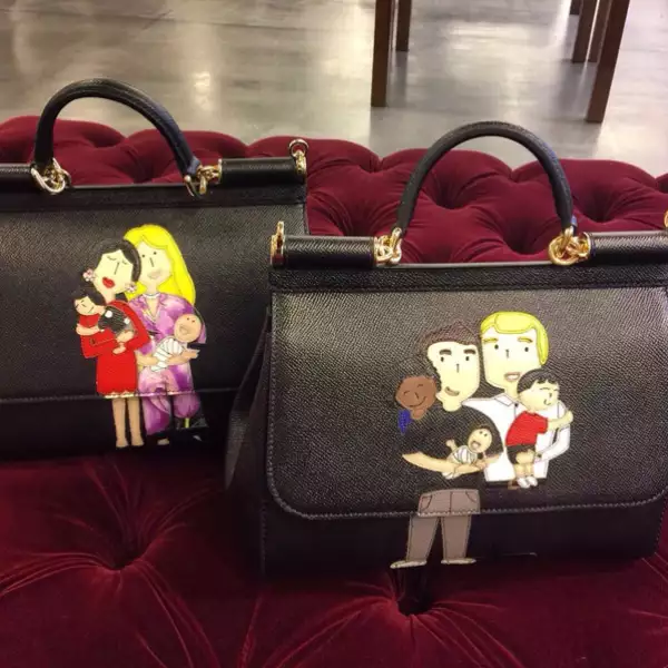 Algunos diseños para bolsas que llevará la marca italiana.